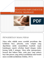 ppt loving postnatal massage