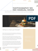 Food Photography 101: Mastering Manual Mode