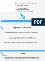 Overview of Operating System: Department of Information Technology