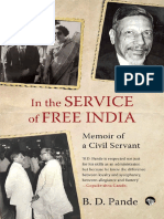 In The Service of Free India Memoir of A Civil Servant