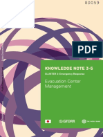 Knowledge Note 3-5: Evacuation Center Management