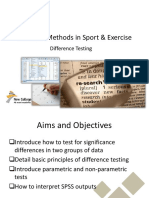 Research Methods in Sport and Exercise Testing