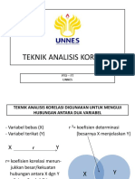 Analisis Korelasi