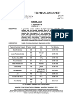 Green 187B: TDS #130 Revision 5 Page 1 of 1