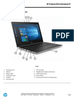 Quickspecs: HP Probook 450 G5 Notebook PC