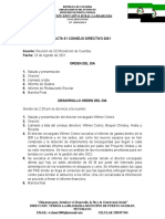 1.ACTA - 01 - Consejo Directivo