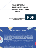 Dampak Defortasi Pembukaan Lahan Dalam Pembangunan Jalan Trans