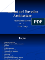 Ancient and Egyptian Architecture