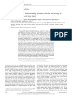 Fisiología en Medicina Comprensión de La Fisiología Alveolar Dinámica para Minimizar La Lesión Pulmonar Inducida Por El Ventilador