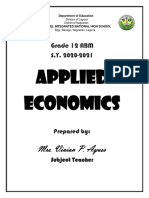 Vap Activity Sheets Applied Economics