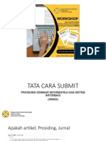 Tata Cara Submit Artikel SNISIS - Maulana Ardhiansyah