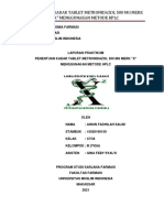 HPLC Tablet Metronidazole