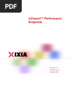 Ixchariot™ Performance Endpoints: Release 6.10