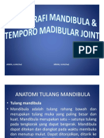 Radiografi Mandibula & Temporo Madibular Joint
