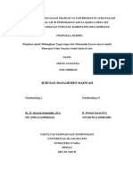 Lembar Pengesahan Proposal