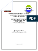 County Government of Busia: Department of Lands, Housing & Urban Development