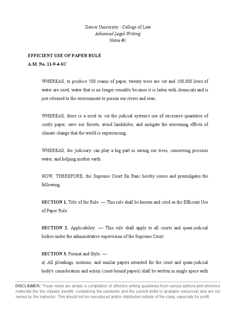 Advanced Legal Writing Notes 1 PDF Comma Bracket