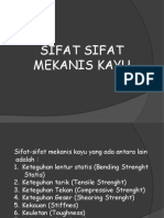 Sifat - Sifat Mekanis Kayu