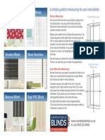 Measuring Guide For Blinds