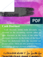 Cash Discount