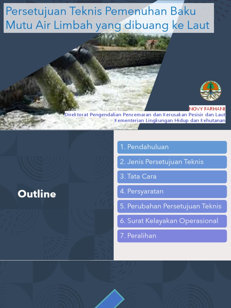 Pertek - 2021 - IPB (Pembuangan Air Limbah Ke Laut) | PDF