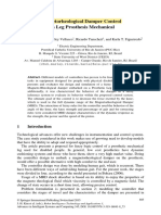 2015 Magnetorheological Damper Control in A Leg Prosthesis Mechanical Valencia2015