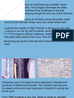 Chikankari of Uttar Pradesh