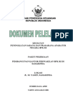 Cover Dokumen Lelang BPS. Selor