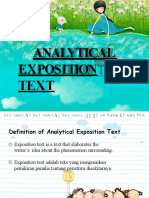 Analytical Exposition 1