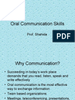 Oral Communication Skills