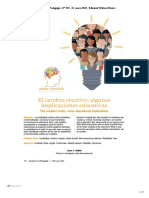 El Cerebro Creativo - Algunas Implicaciones Educati...