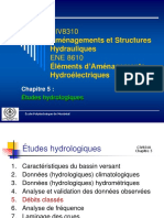 Centrales Hydroélectriques: CHAP 5 Hydrologie - 2019