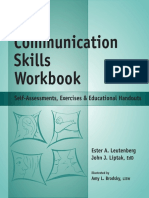 Communication Skills Workbook: Self-Assessments, Exercises & Educational Handouts
