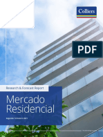 Mercado Residencial 2T2021: Stock ↓ 6%, Ventas ↑ 3.5%, Precios ↓ 1.4