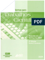 MANUAL DE NORMAS PARA TRABALHOS CIENTÍFICOS (PDF)