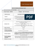 Fiche Technique Projet PompeSolaire40Kva