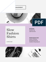 Informe Slow Fashion Shirts