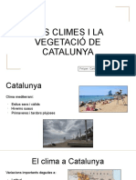 Els Climes I La Vegetació de Catalunya