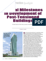 ARTIGO - AALAMI (2007) - Critical Milestones in Development of Post-Tensioned Buildings