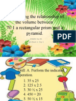 Determining The Relationship of The Volume Day1