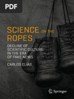 ELÍAS, C. Science On The Ropes. Decline of Scientific Culture in The Era of Fake News