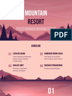 Presentasi Mountain Resort - Arsitektur Wisata