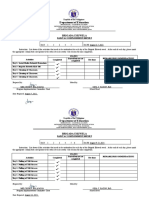 BE Form 6 DAILY ACCOMPLISHMENT REPORT