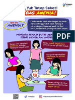 Poster Remaja Puteri Bebas Anemia