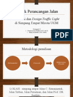 Evaluasi Dan Design Traffic Light Di Simpang Empat