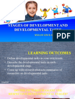 Lesson 3 Stages of Development and Developmental Tasks