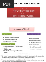 Unit V - 2 - Two Port Networks