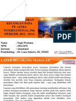 Analisis Laporan Keuangan Pada Pt. Astra International, TBK (Periode)