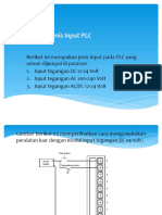 Jenis Input PLC