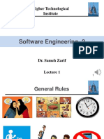 Software Engineering - 2: Higher Technological Institute